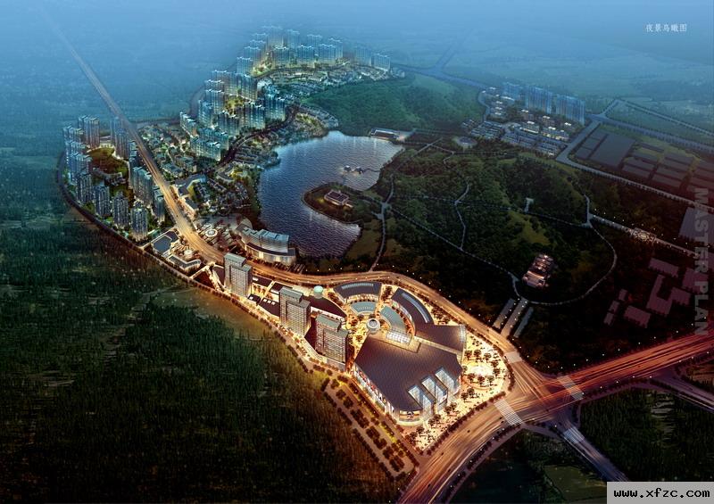 夜景效果图