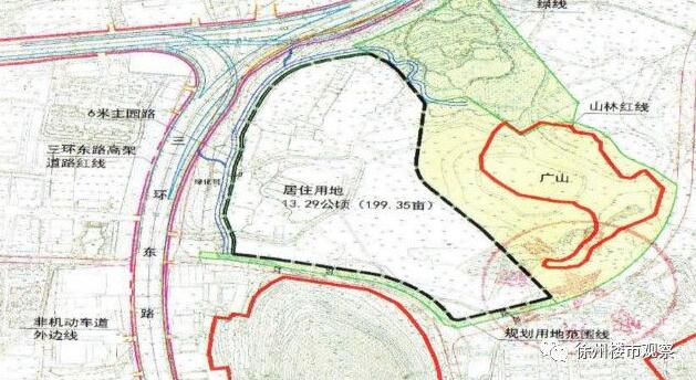 东三环新地块 公园环绕的住宅区