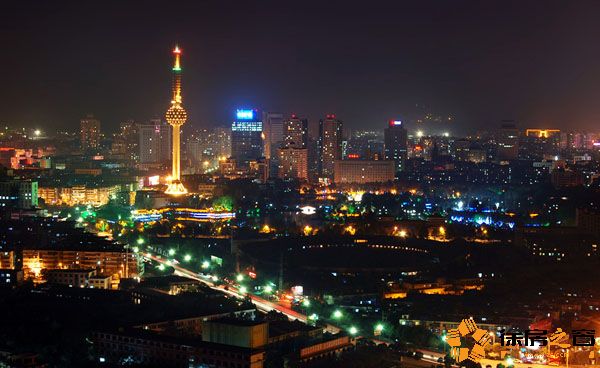 夜景远眺
